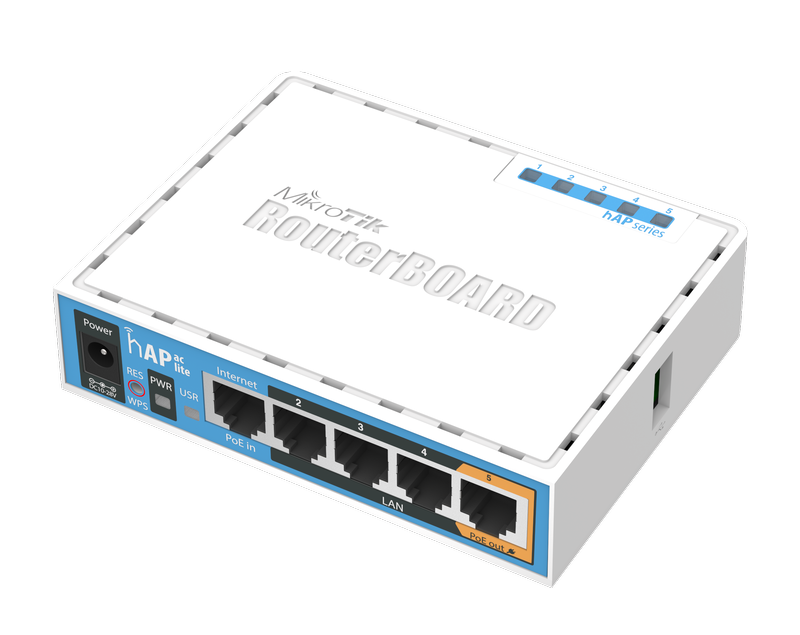 MikroTik RB952Ui-5ac2nD (hAP ac lite) Çift Bant Router