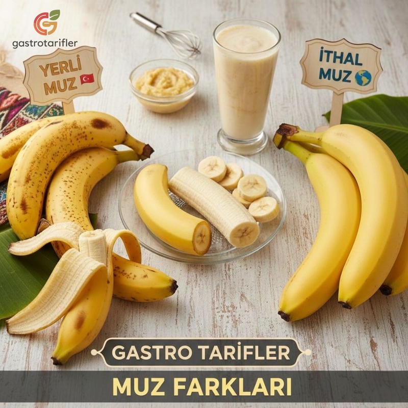 Yerli Muz ve İthal Muz Farkı